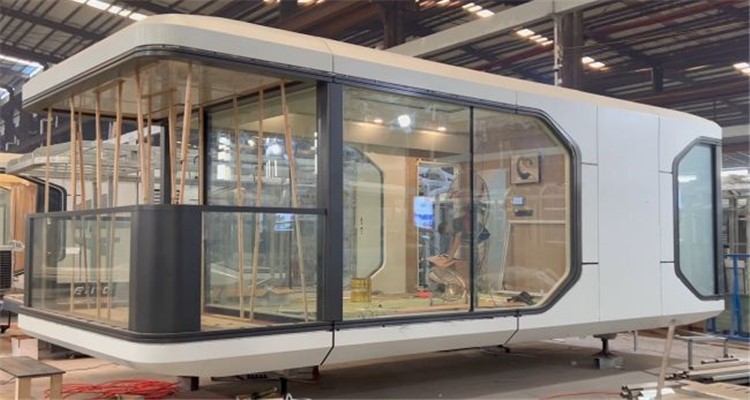 Modern Tiny House Capsule Home With Bedroom 8