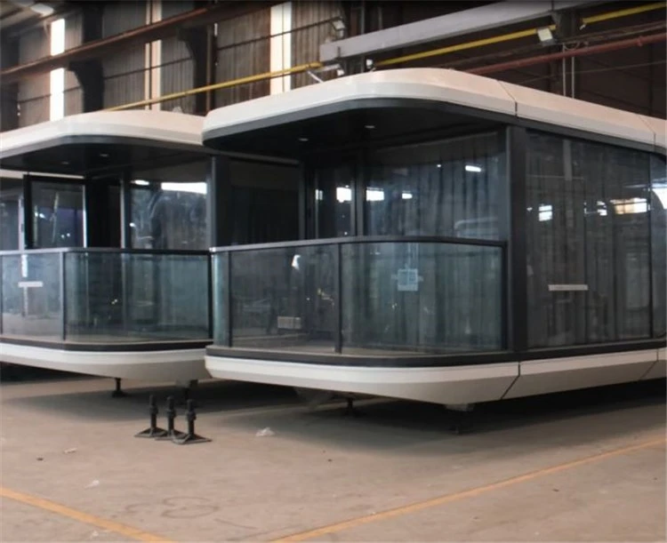 prefabricated outdoor space mobile capsule houses 4