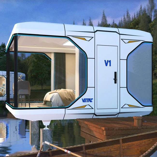 Prefab Brandsäker Apple House Capsule Sleeping Pod