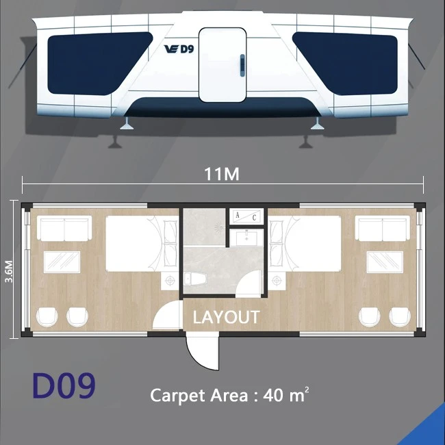 prefabricated outdoor space mobile capsule houses (2)